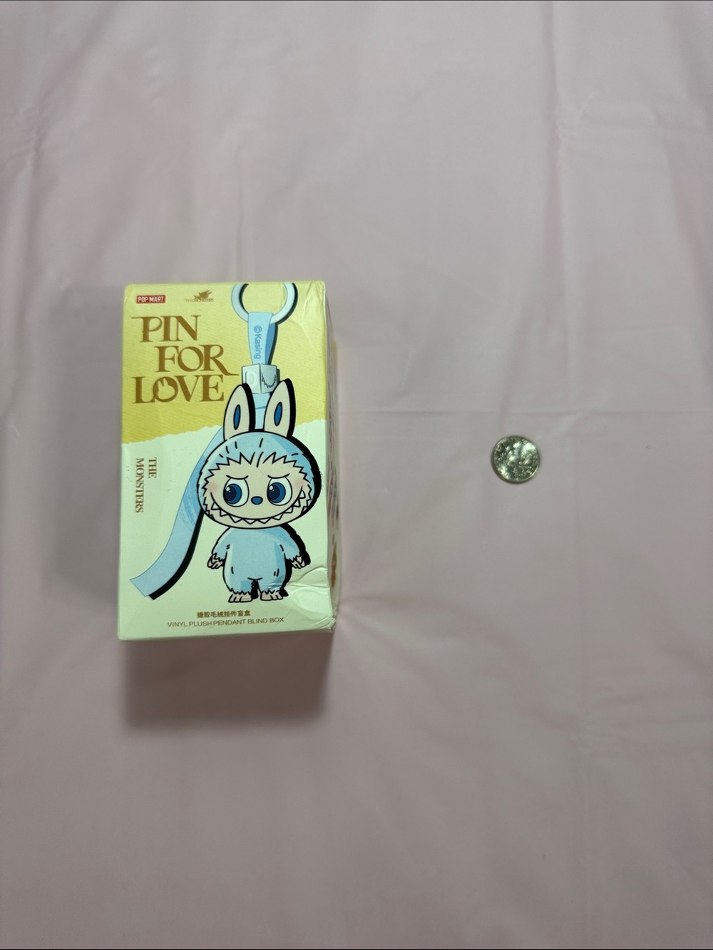 Pin For Love The Monsters Kids Plush Keychain - Blind Box